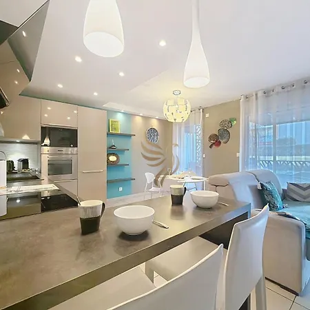 Newport Riviera T3, Terrasse, Clim, Garage, Wifi Apartment