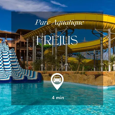Apartment Newport Riviera T3, Terrasse, Clim, Garage, Wifi Frejus