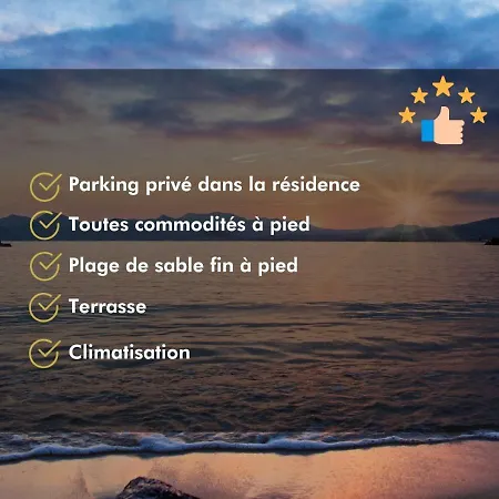 Apartment Newport Riviera T3, Terrasse, Clim, Garage, Wifi