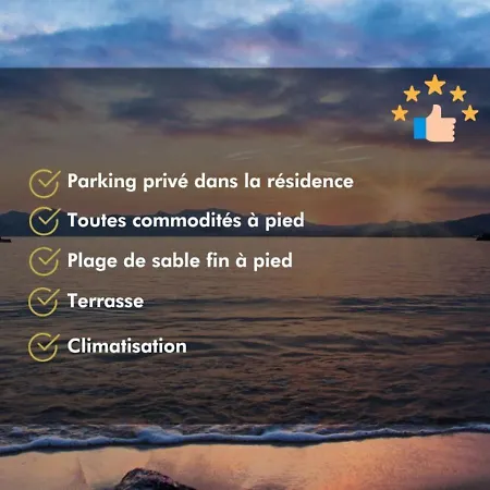 Newport Riviera T3, Terrasse, Clim, Garage, Wifi * Fréjus